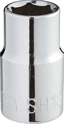 SAM Outillage SH-21 Douille courte 1/2" 6 Pans de 21 mm