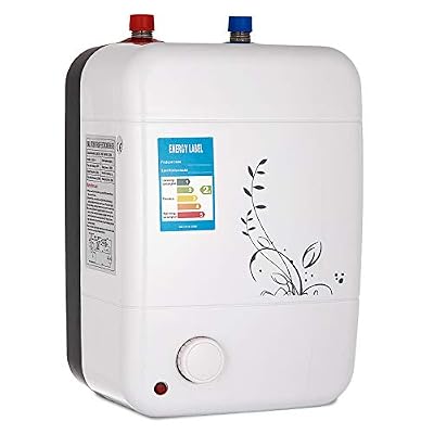 Chrisun Chauffe-eau électrique 10 Litres Chauffe-eau Instantané 1000W Chauffe-eau électrique Avec Réservoir