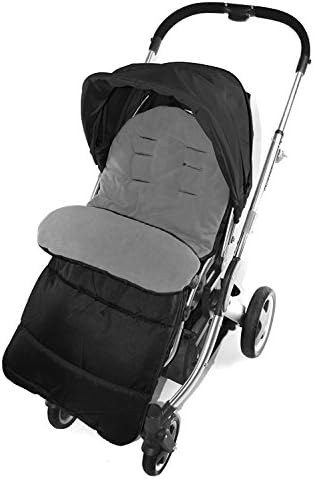 Footmuff/Cosy Toes Compatible with Koochi Litestar Travel Pushchair Dolphin Grey