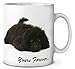 Produktbild Miniature Schwarzer Pudel ' Yours Forever' Kaffeetasse Geburtstag / Weihnachtsge