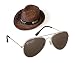 Produktbild BACARDI Oakheart Strohhut + Sonnenbrille - EIN echter Hingucker!