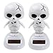Produktbild LCLrute 2Pcs Solarbetriebene Tanzende Halloween Swinging Animated Bobble Tänzerin Spielzeug Auto Decor