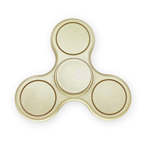 Finseng Tri Fidget Hand Spinner EDC Focus Toy High Speed Stainless Steel Bearing for Anxiety and Stress Relief, ADD, ADHD Adults & Kids (Gold) Finseng Tri Fidget Hand Spinner EDC Focus Toy High Speed Stainless Steel Bearing for Anxiety and Stress Relief, ADD, ADHD Adults & Kids (Gold)