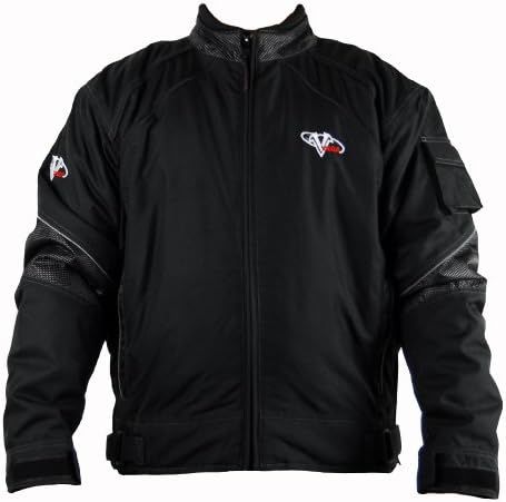 Vega Snowmobile Jacket  (Black, X-Large)