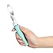Bikini Trimmer Shaver, Euph Portable Electronic Heating Wire Lady Trimmer for Bikini Area with Rotatable Mirror (Aqua)
