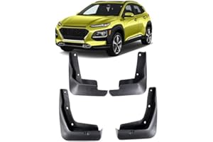 HMLTD 4 Stück Schmutzfänger Für Hyundai Kona 2018-2023, Auto-Spritzschutz, kein Bohren Löchern erforderlich Schmutzfänger