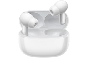 XIAOMI Redmi Buds 6 Pro - Auriculares inalámbricos, cancelación de Ruido, Ligeros, hasta 36 Horas de autonomía, Bluetooth 5.3,Blanco (Versión ES)