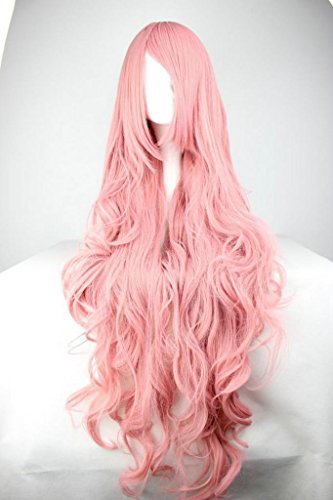100cm Vocaloid Megurine Luka Curly Cosplay Wig?