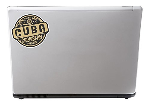 2 x Kuba Karibik Vinyl Aufkleber Aufkleber Laptop Reise Gepäck Auto Ipad Schild Fun # 5716 – 10cm/100mm Wide - 2