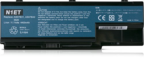 Notebook laptop Akku für Acer Aspire 5710 5710Z,5715Z,5720 5720G,5730G 5730Z 5730ZG,5739,5910G,5920 5920G,5935G,5940G,5942G,6530,6920,6930,6935,7220,7230 4400mAh 11.1V