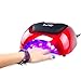 MelodySusie® 48W LED Nail Dryer - Nail Lamp Quick Curing LED Gel Nail Polish Professionally and Quickly as Manicure Beauty Salon - With Timer Setting 5s/20s/30s (Chic Red)