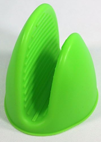 Silicone Oven Glove Kitchen Cooking Heat Resistant Insulate Hot Pot Holder Lime Green
