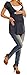 Zeta Ville - Women's Maternity Nursing Wrap Front T-shirt Top Shirt S-3XL - 373c (Blue Grey, UK 10)