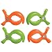 Dreambaby Stroller Clips (2 Green/2 Orange, Pack of 4)