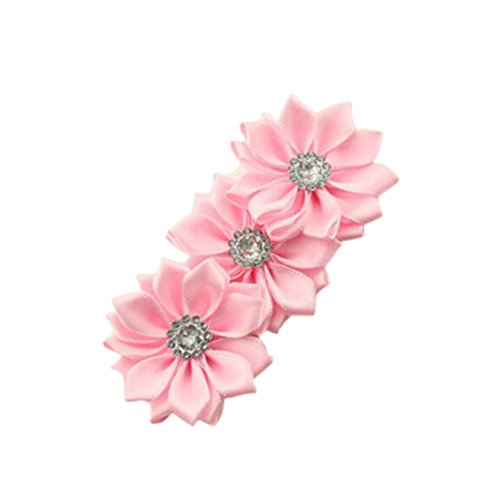 Velishy(TM) Baby Girl Soft Flower Ribbon Hair Band, 7 Colors