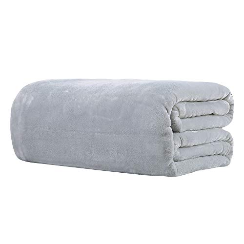 Preisvergleich Produktbild TFENG Hundedecke Katzendecke, Flauschig Weich Hundebett Matte, Hundematten Schlafplatz für Hund Katzen (100 x 150cm, Grau)