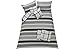 Frazer Grey Bedding Set - Kingsize.