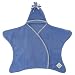 Tuppence and Crumble Star Baby Wrap Cornflower Small