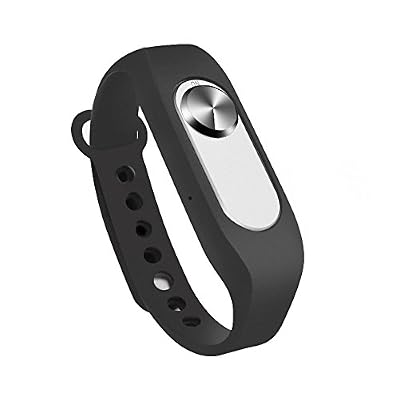 Tsumbay 2 en 1 Bracelet d’Enregistreur Portable 8G Enregistreur Numérique Vocal Espion Montre Dictaphone Numérique Enregistreur Audio avec USB Rechargeable Connexion PC Idéal pour Conférences Réunion Interview