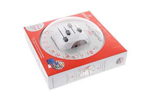 SKROSS PRO – Reiseadapter für Reisende aus Europa (Schuko-Standard) mit patentierten Länderschiebesystem für Reisen in über 220 Länder (USA, UK, Australien, China, Italien, Schweiz, Brasilien …) - 10