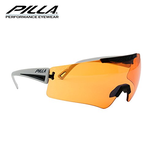 Pilla Vigilante Lunettes de tir 45 MX Orange objectif Cadre Gris