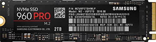 Samsung 960 PRO MZ-V6P2T0BW Interne Solid State Drive (2TB)