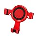 Produktbild Autotelefonhalter, Handy Air Vent Mount mit Auto Lock & Release für iPhone X / 8/8 Plus / 7/7 Plus / 6 / 6S, Samsung Galaxy S8 / S7 / S6, Nexus, HUAWEI und andere ( Farbe : Rot )