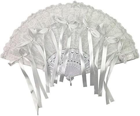 Sevada Folding Lace Handmade Fans Wedding Party Gift