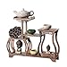 Produktbild BeiMi Antike Holzrahmen Hühnerflügel aus Holz antike Teekanne Stand Flower Stand Display Frame Tür Antikstil Holzrahmen (Size : D)