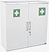 Produktbild Medizinschrank aus Metall mit 2 Türen in Weiß zur Wandmontage