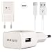 Produktbild Original Samsung EP-TA20EWE Schnell Ladegerät + USB-C Kabel 1.20m EP-DN930CWE Ladekabel für Original Samsung Galaxy A3 (2017) A5 (2017) A7 (2017) A8 (2018) Note 8 Note 8 Duos S8 S8+ Plus S8 Active S9 S9 Plus S9 Duos S9+ Duos