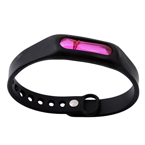 VWH Premium Mückenschutz, abschreckendes Insekten-Armband Kann am Arm oder Knöchel getragen werden. (schwarz)