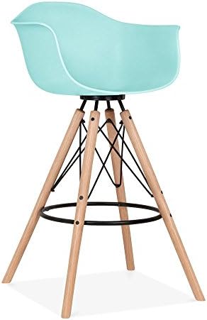 Cult Design Moda Bar Stool with Armrest CD3 - Pastel Blue