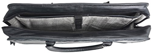 Umh  ngetasche Gusti Leder studio  Ivo  Laptoptasche 15 Zoll Arbeitstasche Business Henkeltasche Schwarz 2B41-29-29