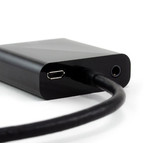 Full HD HDMI auf VGA Adapter inkl. Audio-Übertragung (Line out) | Konverterkabel | bis zu 1080p / HDTV Unterstützung | digital zu analog | in schwarz - 5