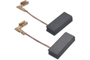 DRHOMEAM A96 Brosse de charbon pour marteau perforateur pour Bosch GBH2-22 GBH2-23 GBH2-24 GBH2-26, pièce de rechange 1617000525, brosse de charbon de rechange pour outil électrique