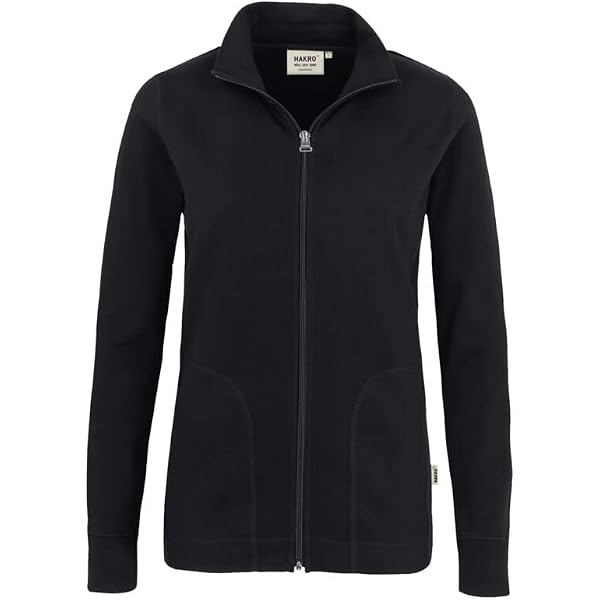 Produktbild von HAKRO 836 Regular Fit Fleecejacke Marine, Zweifarbig