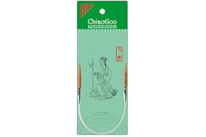 ChiaoGoo Circular Needle Bamboo 23cm 3.50mm Patina - 1pc