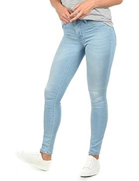 JACQUELINE de YONG Feli Damen Jeans-Hose Röhrenjeans lange Hose aus hochwertiger Baumwollmischung Skinny Fit Stretch...