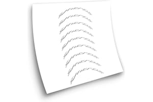 STAR SAM Autocollants compatible avec de Jante de vélo VTT Syncros MTB 29"