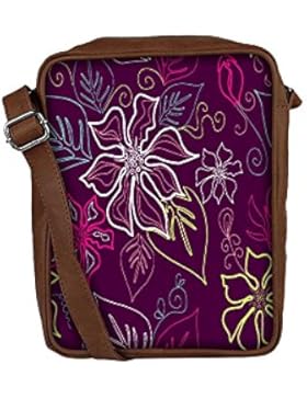 Snoogg , Damen Umhängetasche mehrfarbig multi