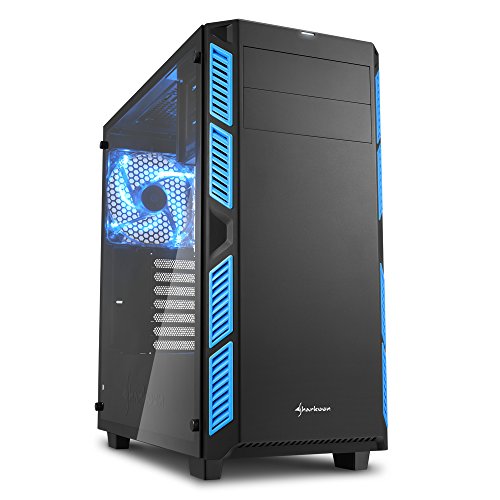 Preisvergleich Produktbild Sharkoon AI7000 Glass PC-Gehäuse blau