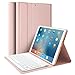 Price comparison product image ipad Case 11 inch 2018 with Keyboard, Lachesis iPad Pro 11 Case with Keyboard for 2018, Slim Shell Tablet Cover with Magnetically Detachable Bluetooth Keyboard for iPad Pro 11 (Champagne)