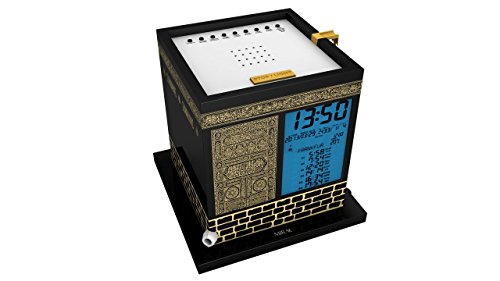 Mirac Kabe Ezan Saati – Kuran-i Kerim Hediyeli – Kaaba Azan Uhr mit Quran - 5