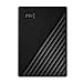 WD 4 TB My Passport, Hard Disk Portatile con Protezione Tramite Password e Software di Backup Automatico, Nero