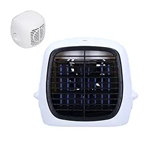 Mini Air Cooler, Desktop Simple Operation 3 in 1 Durable Portable Air Conditioner for Home for Living Room for Office