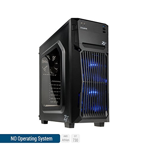 Sedatech - Gaming PC Casual AMD Athlon II 860K 4x3.70GHz, Geforce GT730 1024Mb, 8GB RAM, 1000GB HDD, USB 3.1, Wlan, 80+ Netzteil, ohne OS - Home, Office, Family, Gaming PC, PC Gamer, Multimedia, Desktop PC, Computer, Rechner