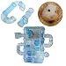 Produktbild POPETPOP 2 stücke Hamster Rohr Spielzeug-Haustier DIY Verschiedene Spielzeug Spielplatz Tunnel Übung für Maus Hamster Syrischer Hamster und Andere Kleintiere (Blau)