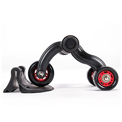 diMio Bauchtrainer – Ab Roller – mit 3 Rollen und Stopper – der effiziente Bauchmuskeltrainer für Zuhause - 6