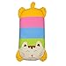 Baby's Buckwheat Hull Pillow with Cotton Pillow (1-3years) ( Cat, Yellow )